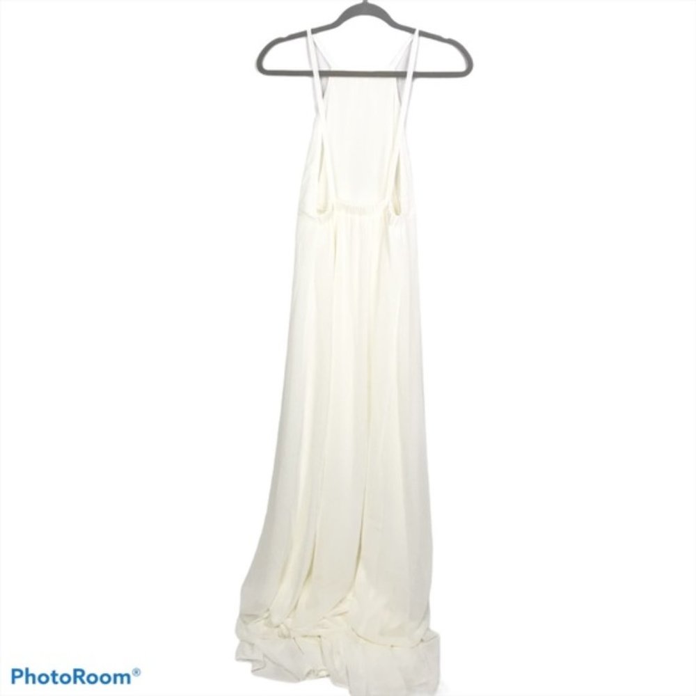 SMYM Amanda maxi dress in Wedding Cake Chiffon